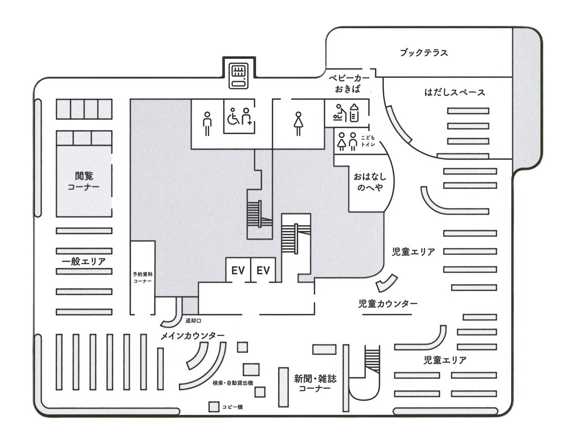 ３階館内案内図